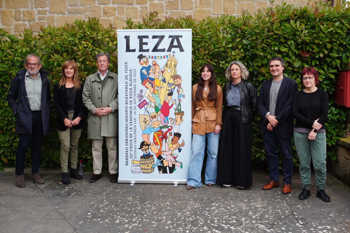 “Leza se Vino arriba” se convierte en la imagen de la Fiesta de la Vendimia