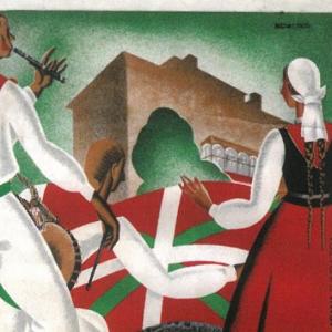 Cartel Aberri Eguna 1932-Bodas de Oro Nacionalismo Vasco