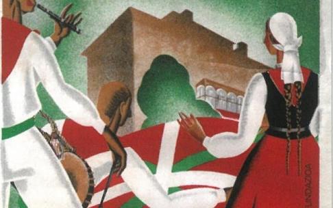Cartel Aberri Eguna 1932-Bodas de Oro Nacionalismo Vasco