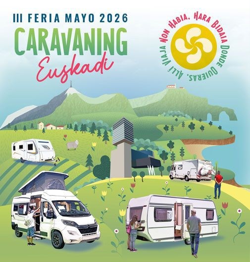 Cartel Caravaning Euskadi 2026
