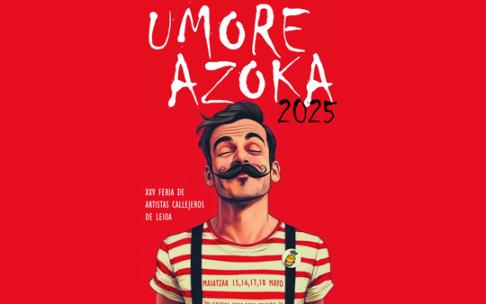 Cartel de la 25ª edición de la Umore Azoka. Cartel de la 25ª edición de la Umore Azoka.
