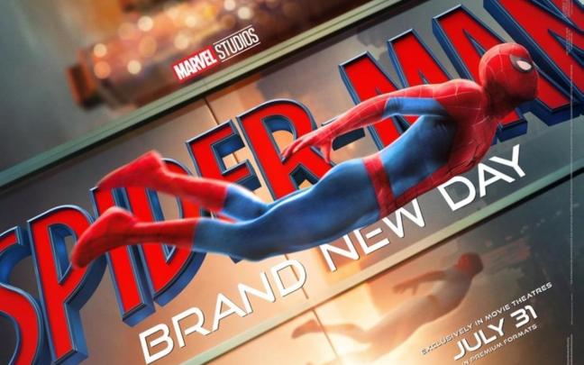 Cartel de Spiderman Brand new day