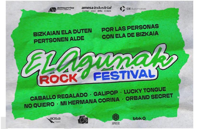 Cartel del festival ELAgunak