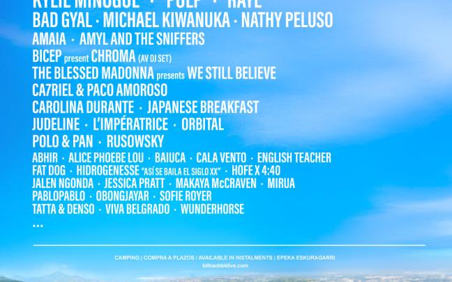 Cartel del Bilbao BBK Live 2025. WEB DEL FESTIVAL Cartel del Bilbao BBK Live 2025. WEB DEL FESTIVAL