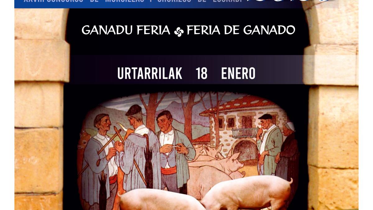 Cartel de San Antontxu Azoka 2026