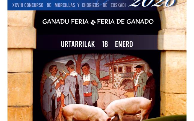 Cartel de San Antontxu Azoka 2026