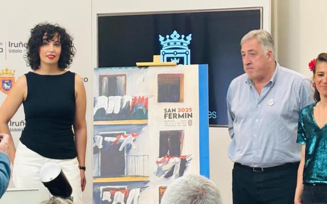 Sandra Nadal Vital, presenta 'Hogar pamplonica', el cartel que anunciará San Fermín 2025. Mariví Salvo Sandra Nadal Vital, presenta 'Hogar pamplonica', el cartel que anunciará San Fermín 2025. Mariví Salvo