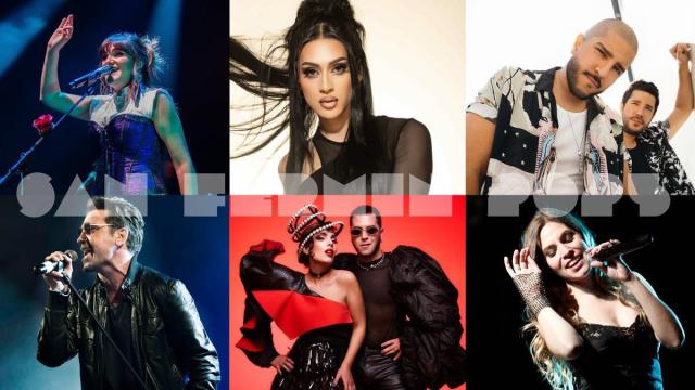 Arriba, Rozalén, Villano Antillano y Cali y El Dandee; abajo, OBK, Ladilla Rusa y Leire Martínez, protagonistas de la oferta musical de los Sanfermines 2025. D.N. Arriba, Rozalén, Villano Antillano y Cali y El Dandee; abajo, OBK, Ladilla Rusa y Leire Martínez, protagonistas de la oferta musical de los Sanfermines 2025. D.N.