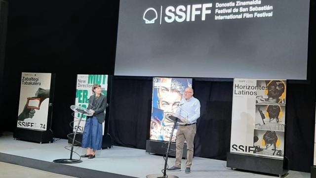 José Luis Rebordinos y Maialen Beloki presentan los carteles de la 74º Zinemaldia