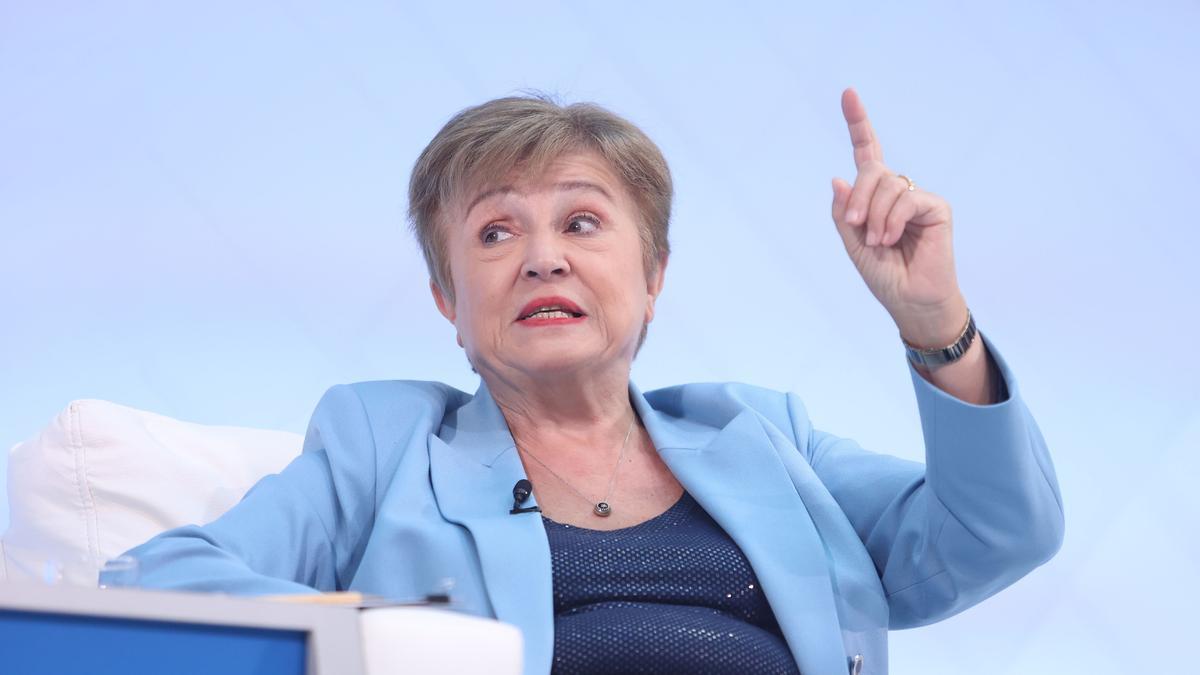 la directora del FMI, Kristalina Georgieva