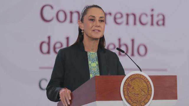 La presidenta de México, Claudia Sheinbaum.