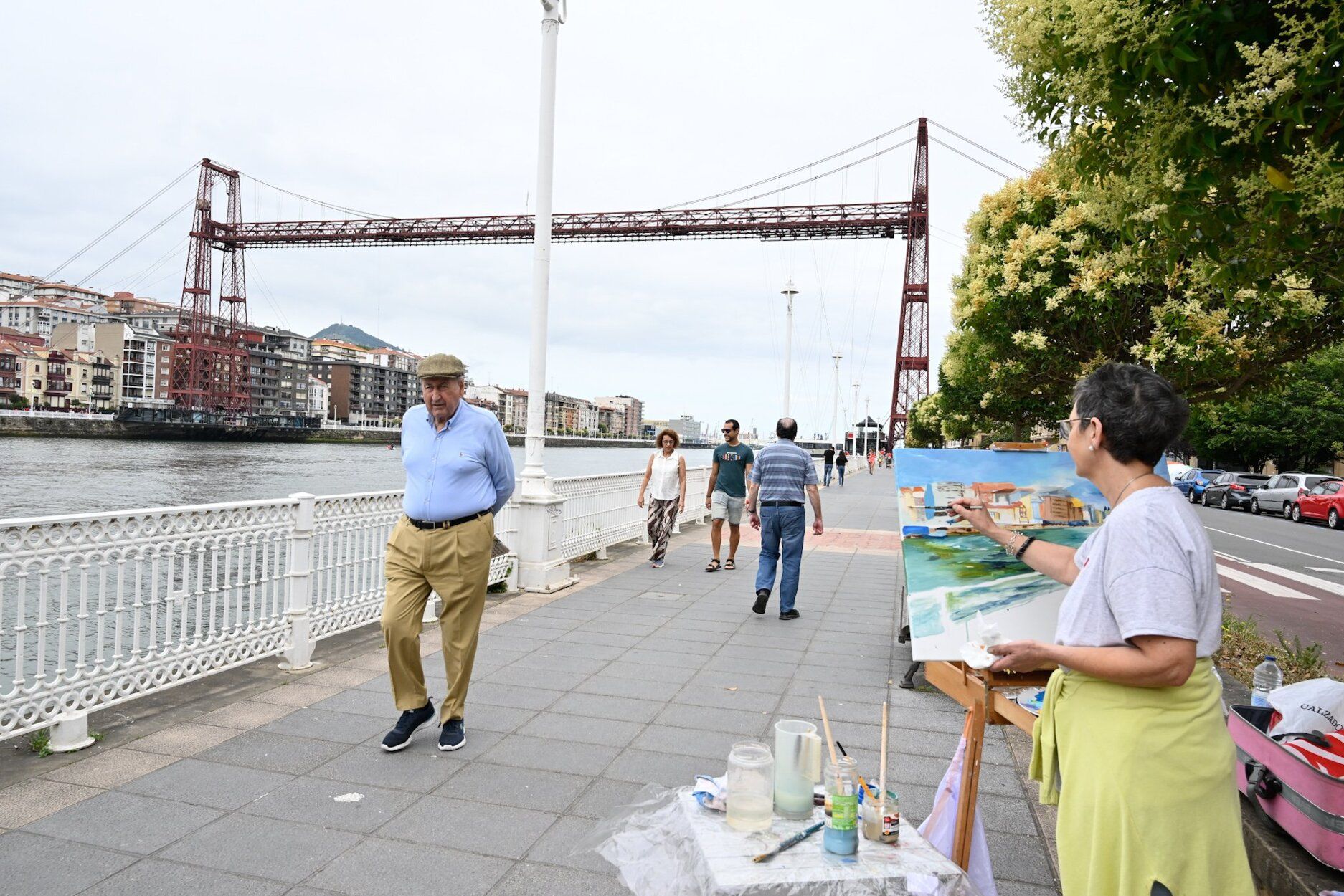 El Puente Bizkaia.