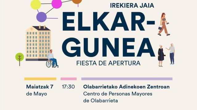 El acto de inauguración del espacio Elkargunea va a tener lugar esta tarde / Ayuntamiento de Galdakao El acto de inauguración del espacio Elkargunea va a tener lugar esta tarde