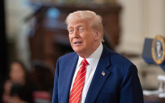 El presidente de Estados Unidos, Donald Trump, en la Casa Blanca. / EP El presidente de Estados Unidos, Donald Trump, en la Casa Blanca.