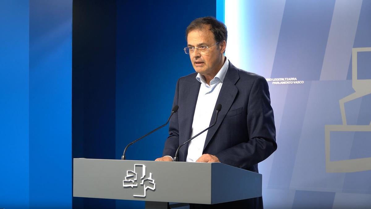 El consejero de Salud del Gobierno Vasco, Alberto Martínez.