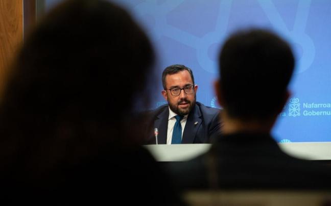 El vicepresidente primero y consejero de Presidencia, Igualdad, Función Pública e Interior, Javier Remírez