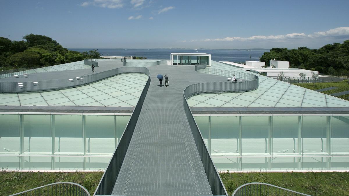 Imagen del Museo Yokosuka, de Riken Yamamoto.