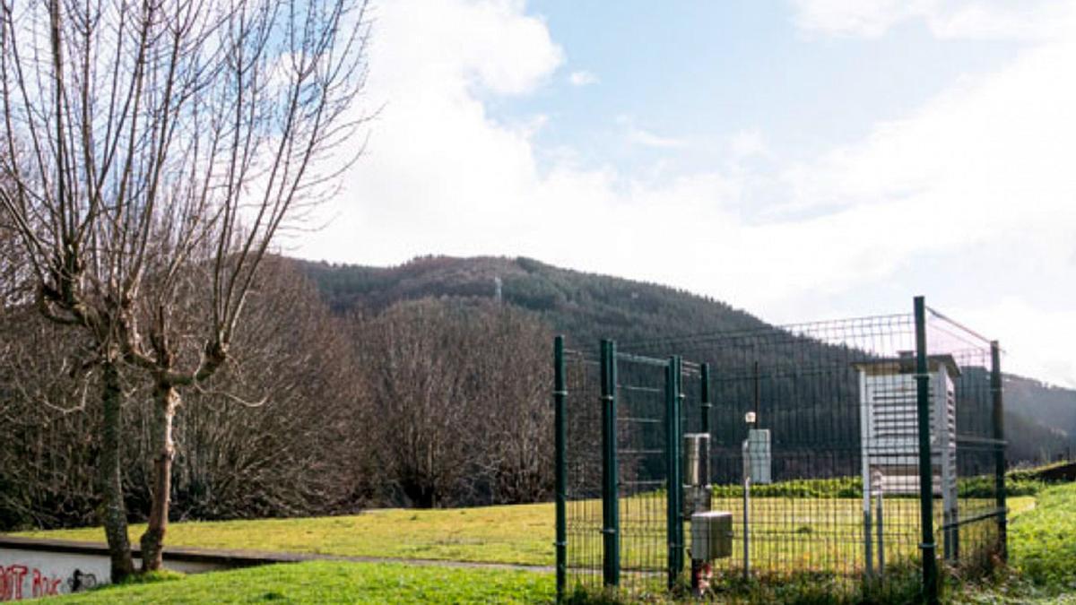 La estación meteorológica de Goenaga, en Legazpi.