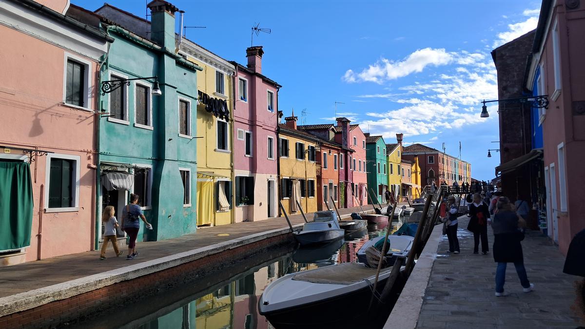 Casitas de colores en Burano.