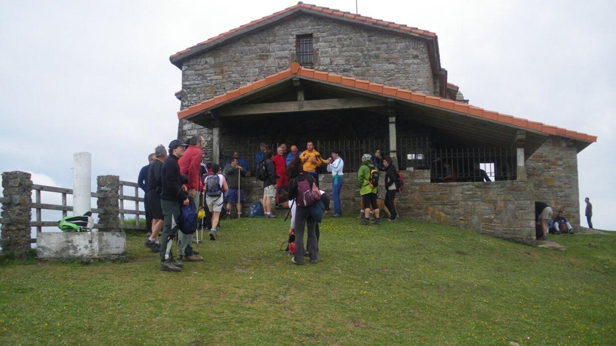 Ermita del monte Kolitza en Balmaseda.