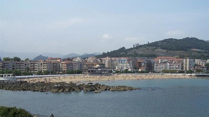 Vista de la localidad cántabra de Castro Urdiales