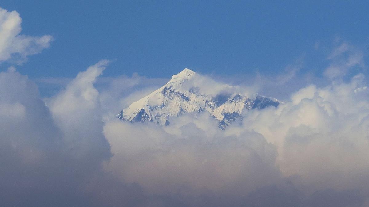 Imagen de archivo de la cumbre del Everest.