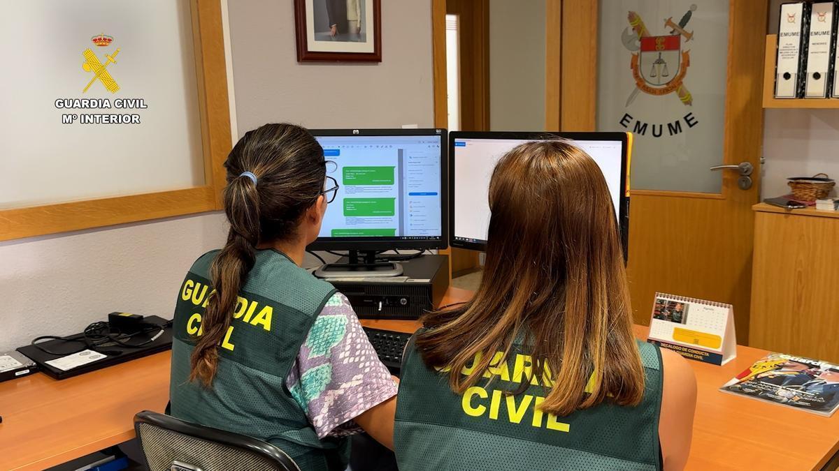 Agentes guardia civil
