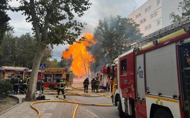 La explosión ha ocurrido en la calle Ramiro de Maeztu de Madrid, en la zona de Ciudad Universitaria.