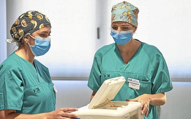 Piden que el personal lleve mascarilla sólo en actividades que generen aerosoles o salpicaduras. | FOTO: E. P.