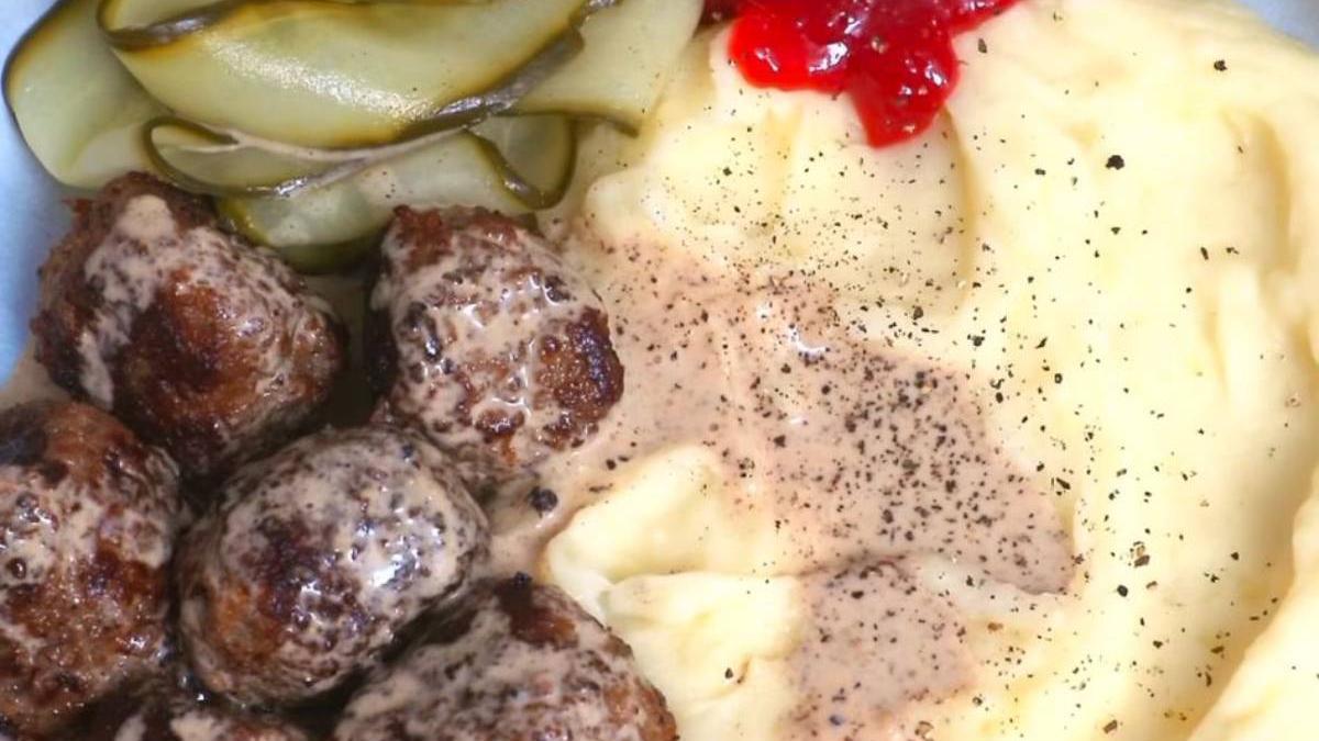 Receta de las albóndigas de Ikea