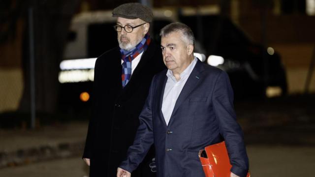 El exsecretario de Organización del PSOE, Santos Cerdán, sale de la cárcel se Soto del Real.