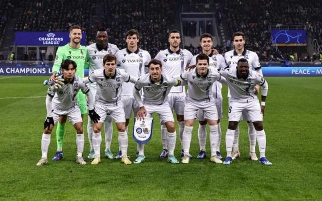 Las mejores fotos del Inter de Milán - Real Sociedad. / REAL SOCIEDAD X