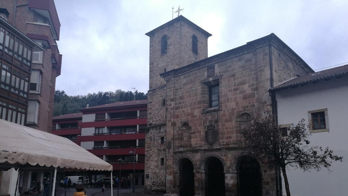 Imagen de la iglesia de San Francisco, que pasará a ser propiedad municipal a comienzos de 2026.