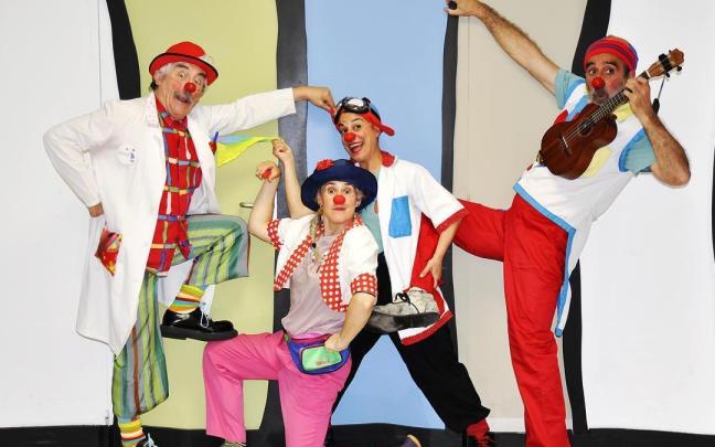 Saioa Aizpurua y Txefo Rodríguez son miembros de Algaraklown.