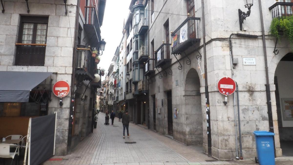 Vista del centro urbano de Azpeitia, localidad que acogerá el encuentro 'Saltokitik enpresara'