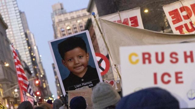 Liam Conejo Ramos fue detenido en Minnesota durante una operación efectuada contra su padre