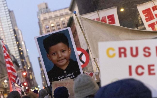 Liam Conejo Ramos fue detenido en Minnesota durante una operación efectuada contra su padre