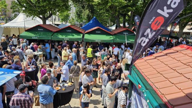 La Arrain Azoka de este año ha contado con una alta participación / Bermeoko Udala La Arrain Azoka de este año ha contado con una alta participación