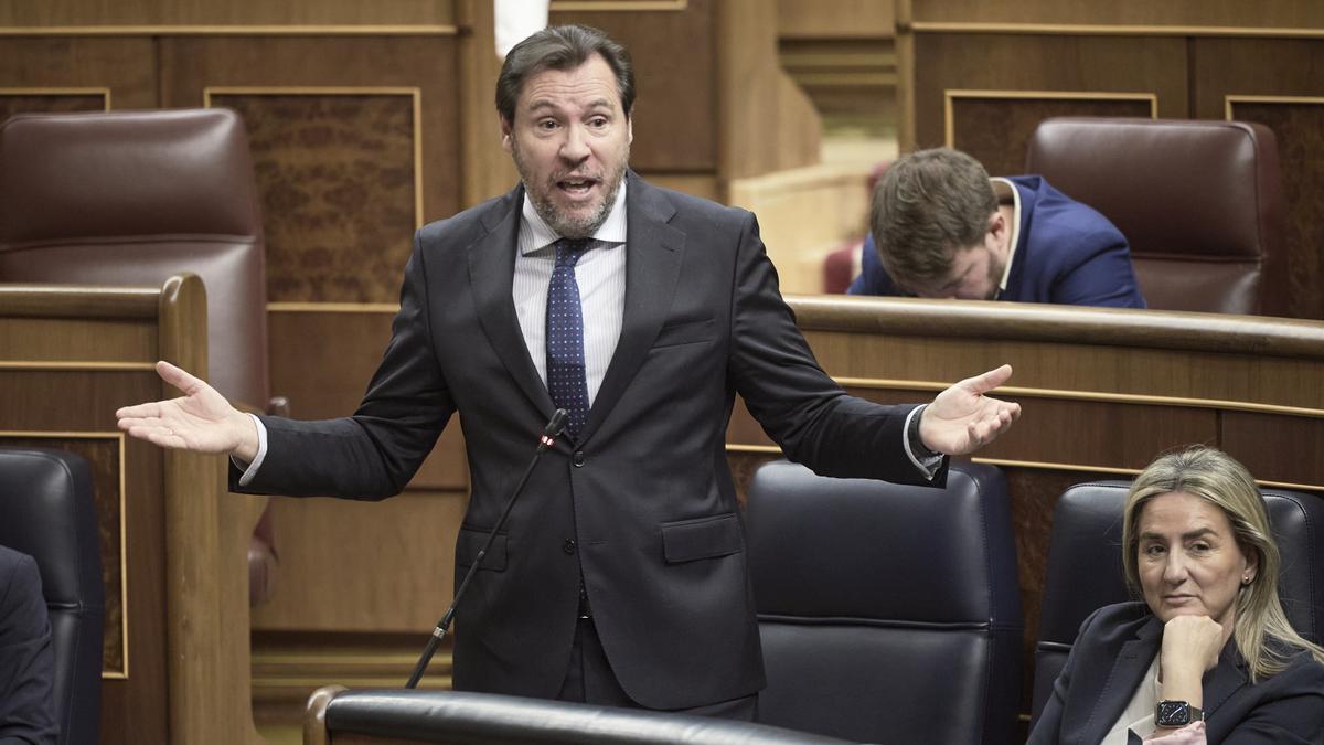 El ministro de Transportes, Óscar Puente.