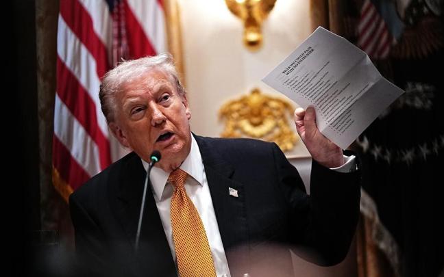 El presidente de EEUU, Donald Trump