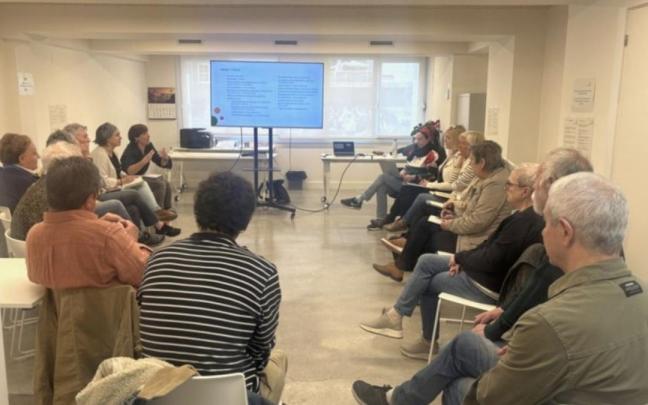 Participantes en el encuentro del Consejo de Mayores de Soraluze celebrado hace unos días / Udala Participantes en el encuentro del Consejo de Mayores de Soraluze celebrado hace unos días