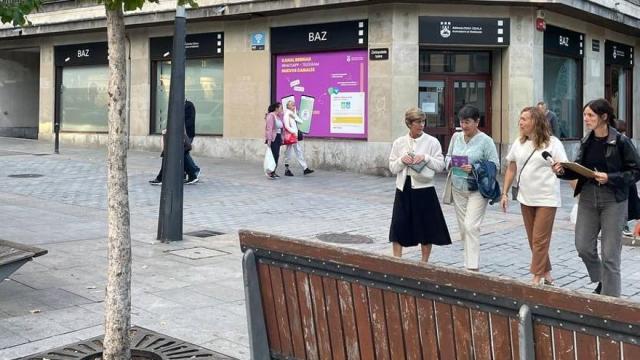 Uno de los recorridos exploratorios por la zona centro -también por los barrios- realizado en noviembre.