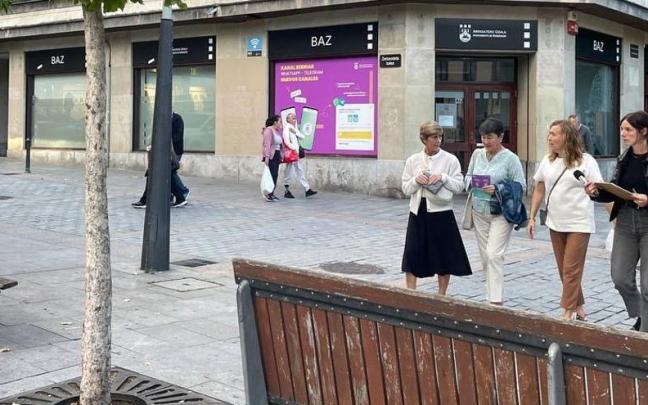 Uno de los recorridos exploratorios por la zona centro -también por los barrios- realizado en noviembre.