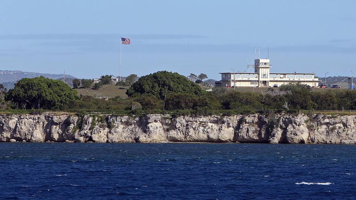 Base estadounidense en Guantánamo, Cuba.