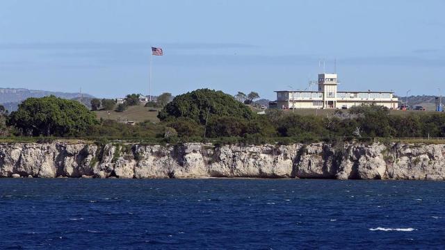 Base estadounidense en Guantánamo, Cuba.