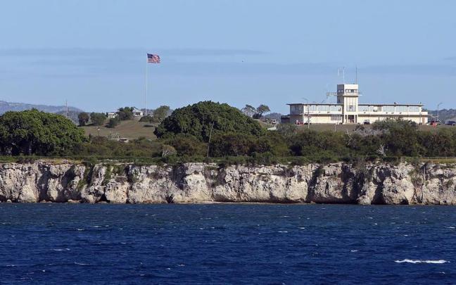 Base estadounidense en Guantánamo, Cuba.