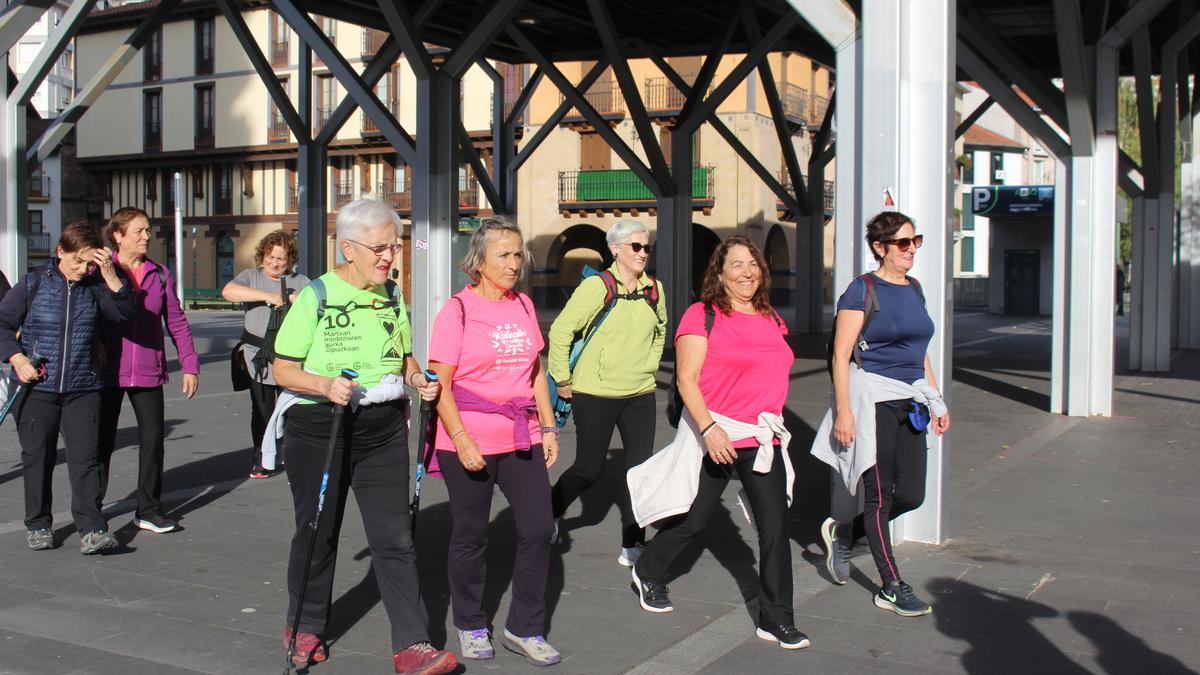 Irteerak Biteri plazatik abiatzen dira