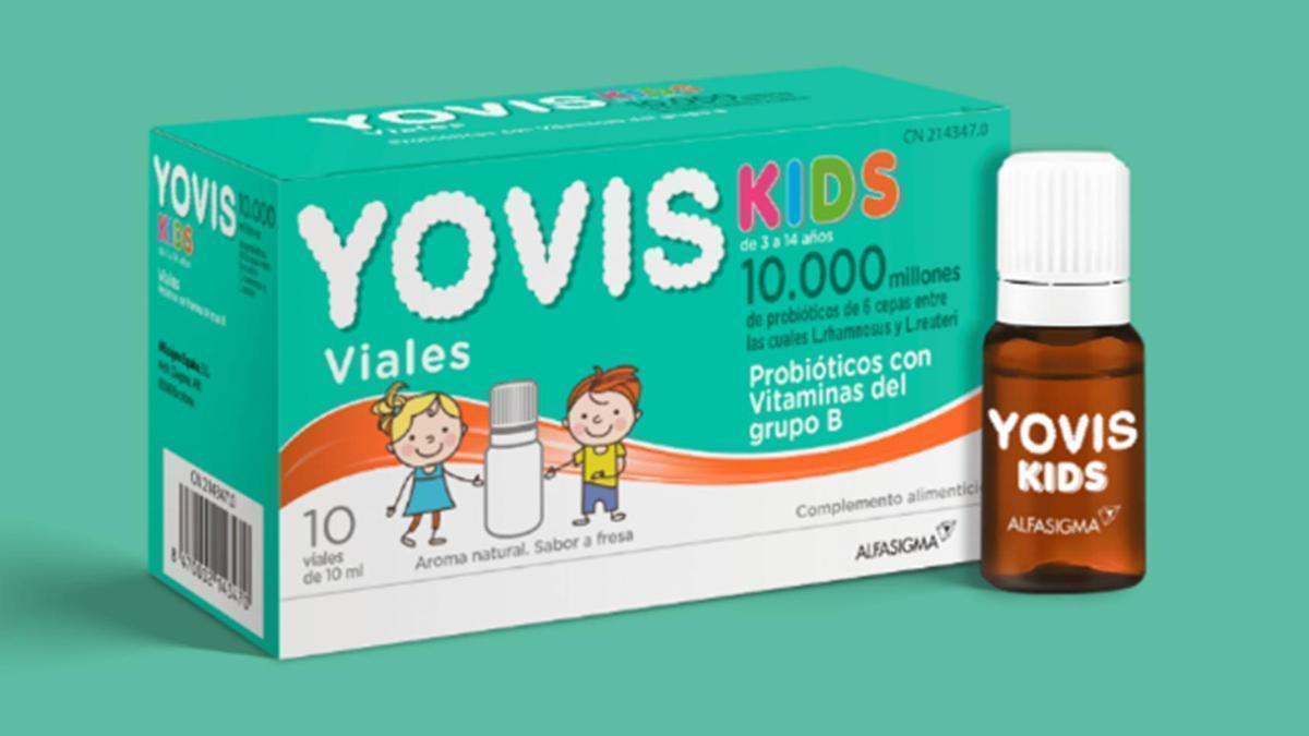 El probiótico Yovis Kids.