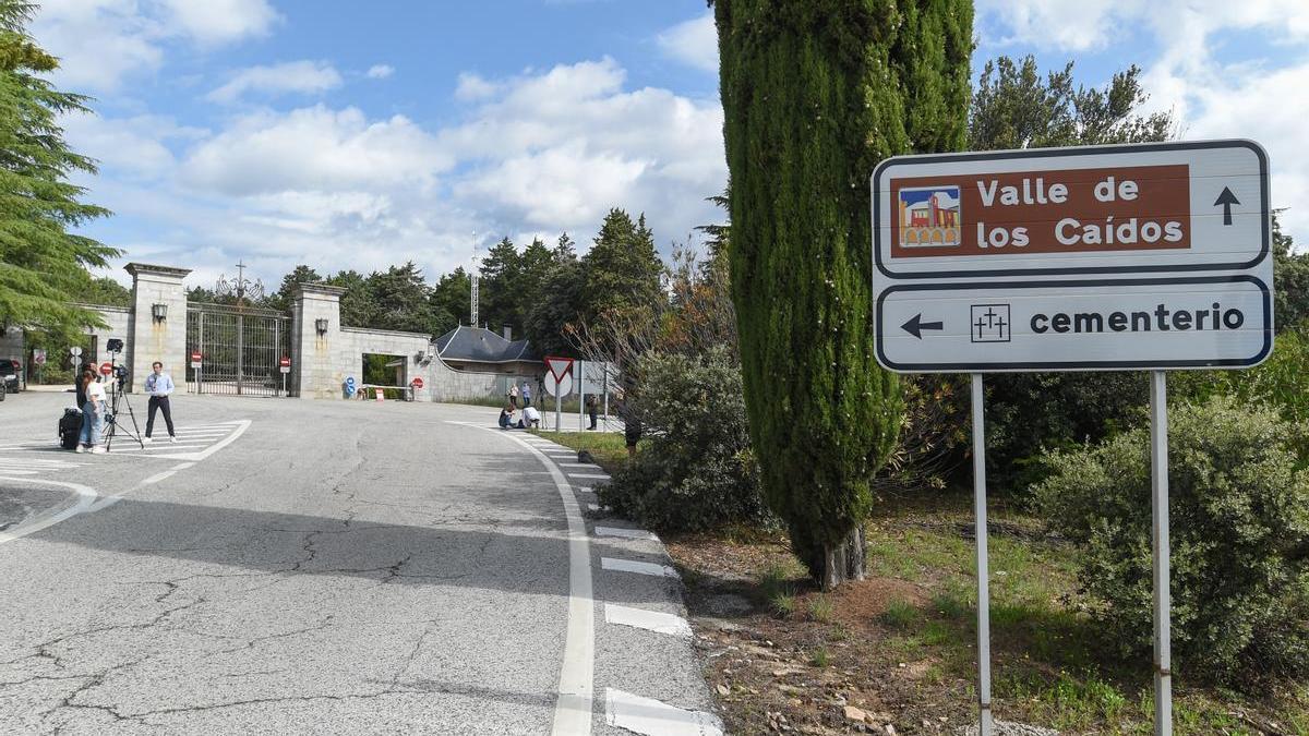 Entrada al Valle de Cuelgamuros.