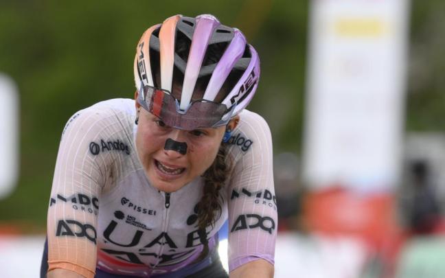 Paula Blasi, campeona de la Vuelta femenina.